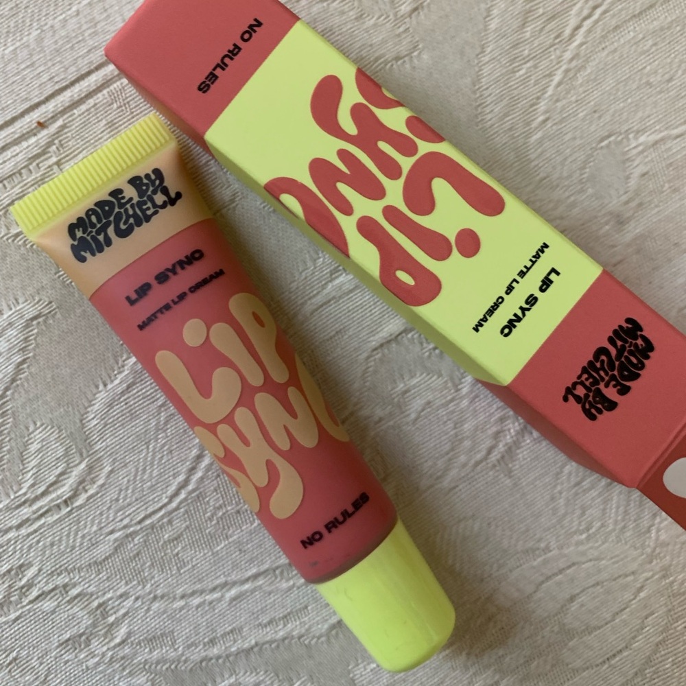 Made by Mitchell Lip Sync Matte Lip Cream Lipstick in No Rules BNIB